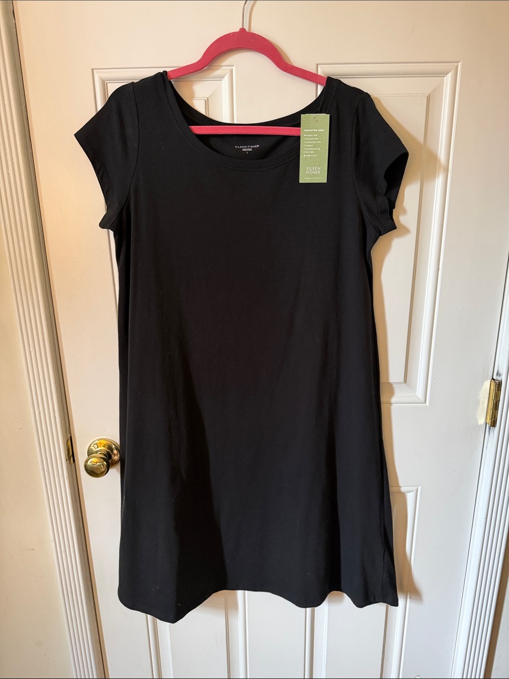 Eileen Fisher black A-Line Dress
